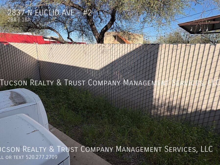 Apartment for rent at 2837 N Euclid Ave #2, Tucson, AZ 85719