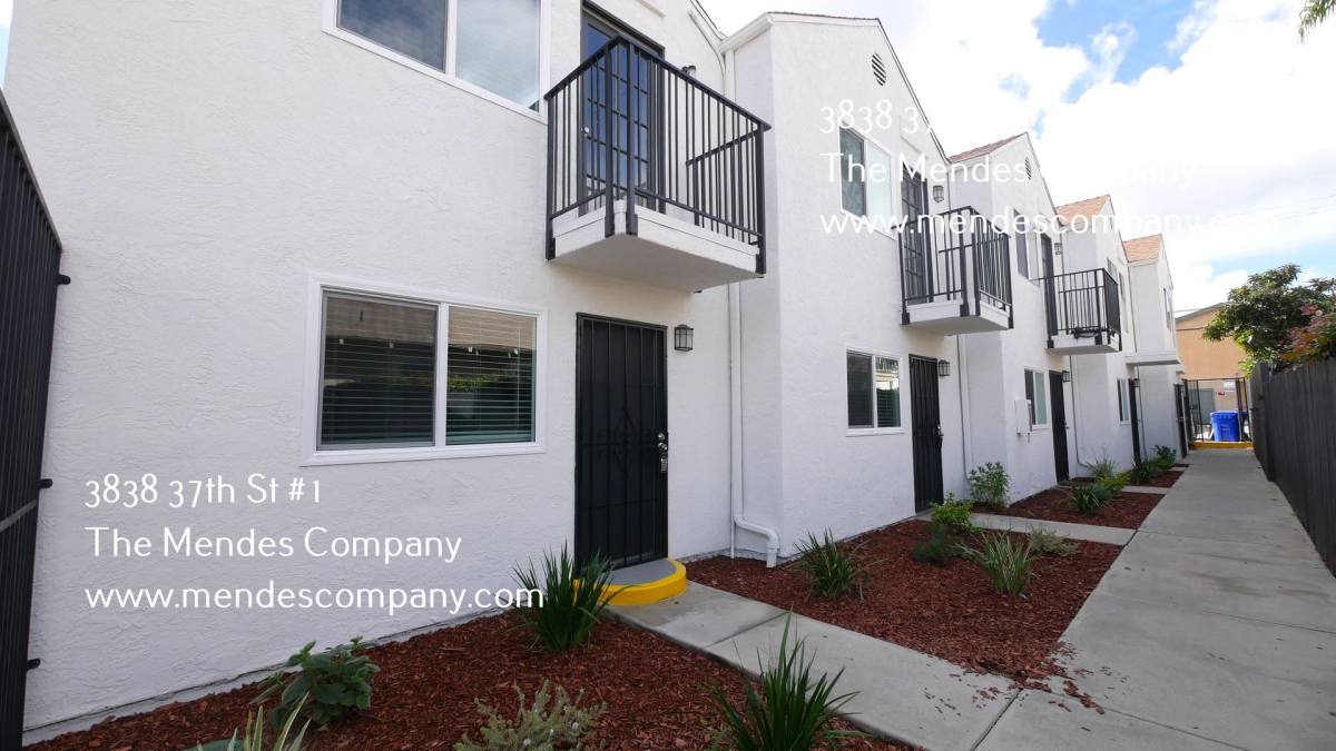 Apartment for rent at 3838 37th St #1, San Diego, CA 92105