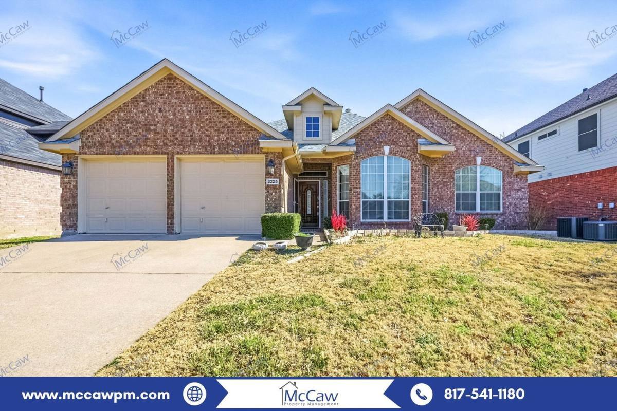 House for rent at 2229 White Rock Lane, Little Elm, TX 75068