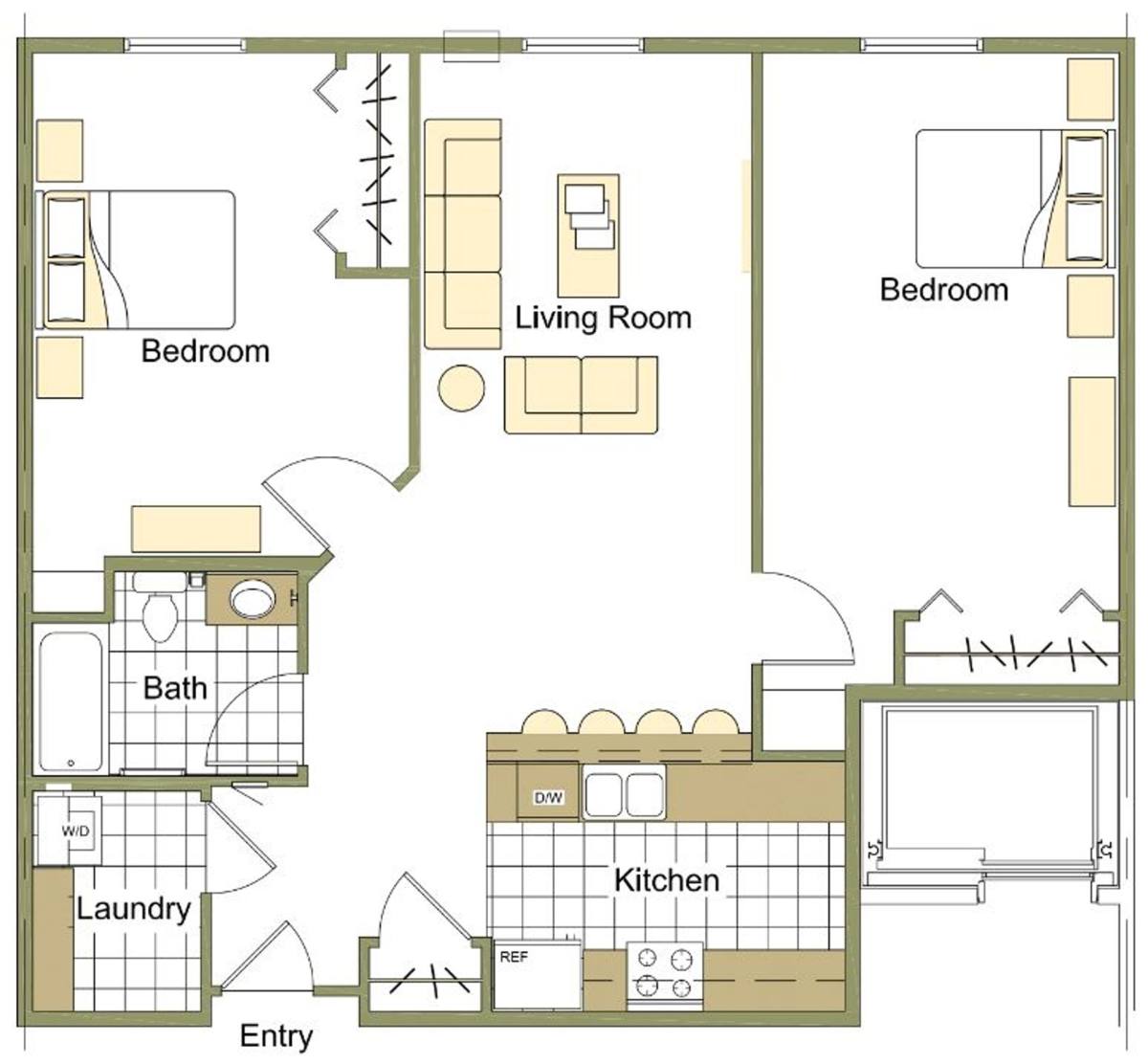 Apartment for rent at 2403 W City Limits Rd, Yankton, SD 57078