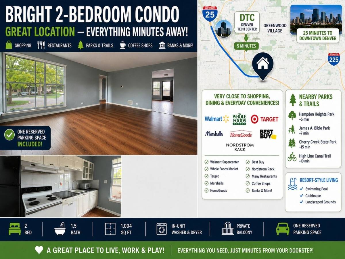 9250 E Girard Ave #12, Denver, CO 80231 - Condo for Rent - Image 1