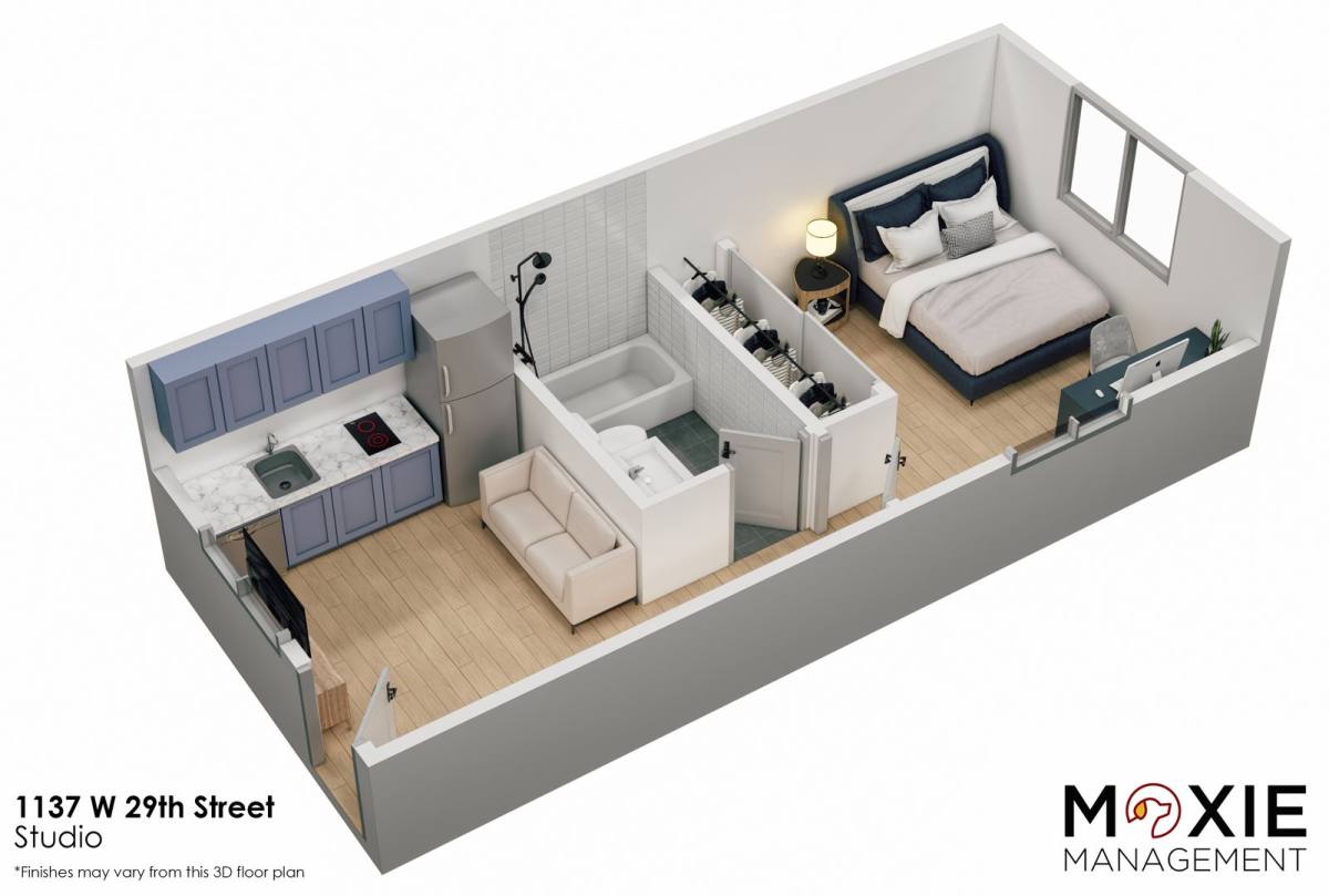 Apartment for rent at 1137 W 29th St, Los Angeles, CA 90007