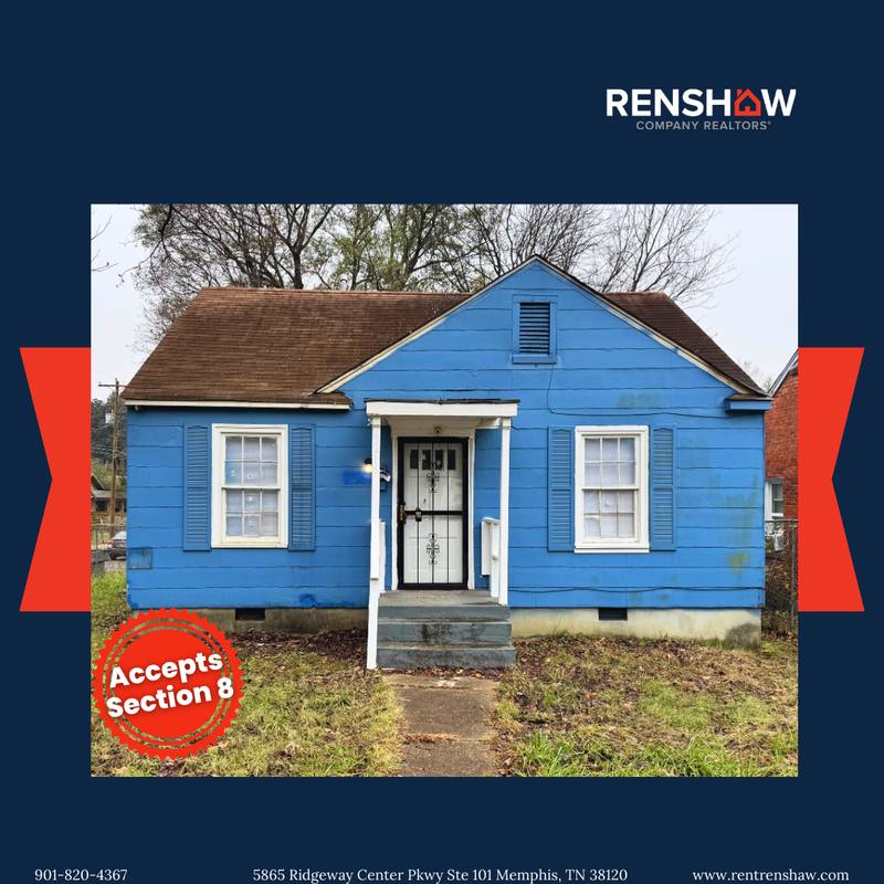 House for rent at 3215 Tutwiler Ave, Memphis, TN 38112