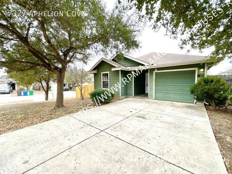 House for rent at 7327 Aphelion Cove, San Antonio, TX 78252