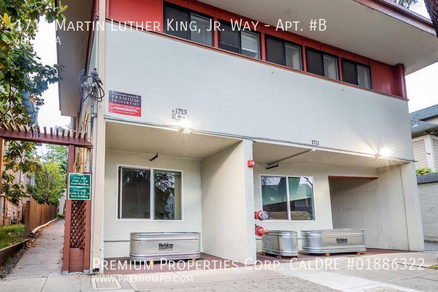 Apartment for rent at 1713 Martin Luther King, Jr Way, Berkeley, CA 94709