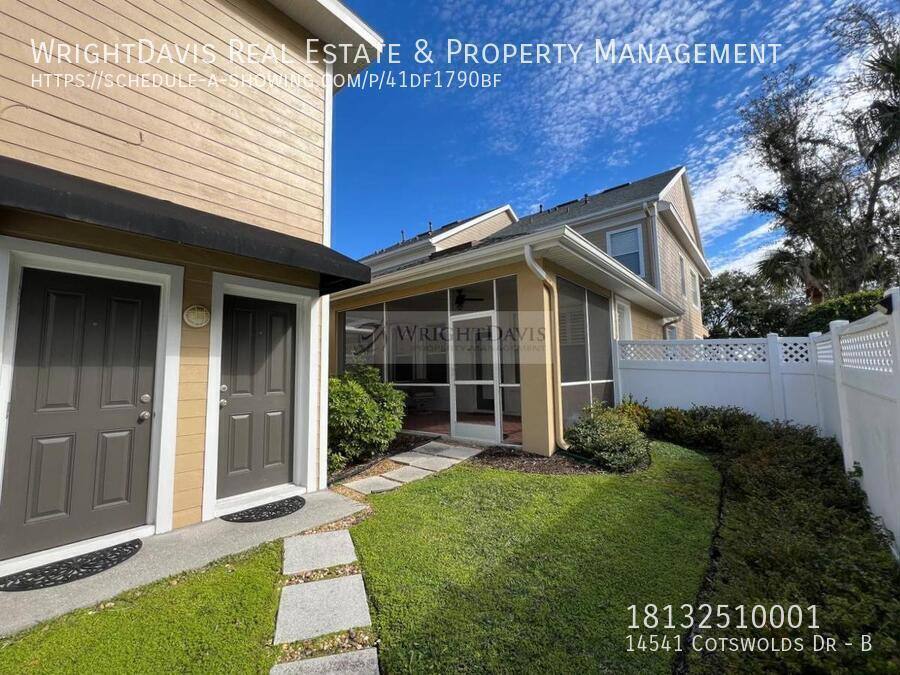Townhouse for rent at 14541 Cotswolds Dr #B, Tampa, FL 33626
