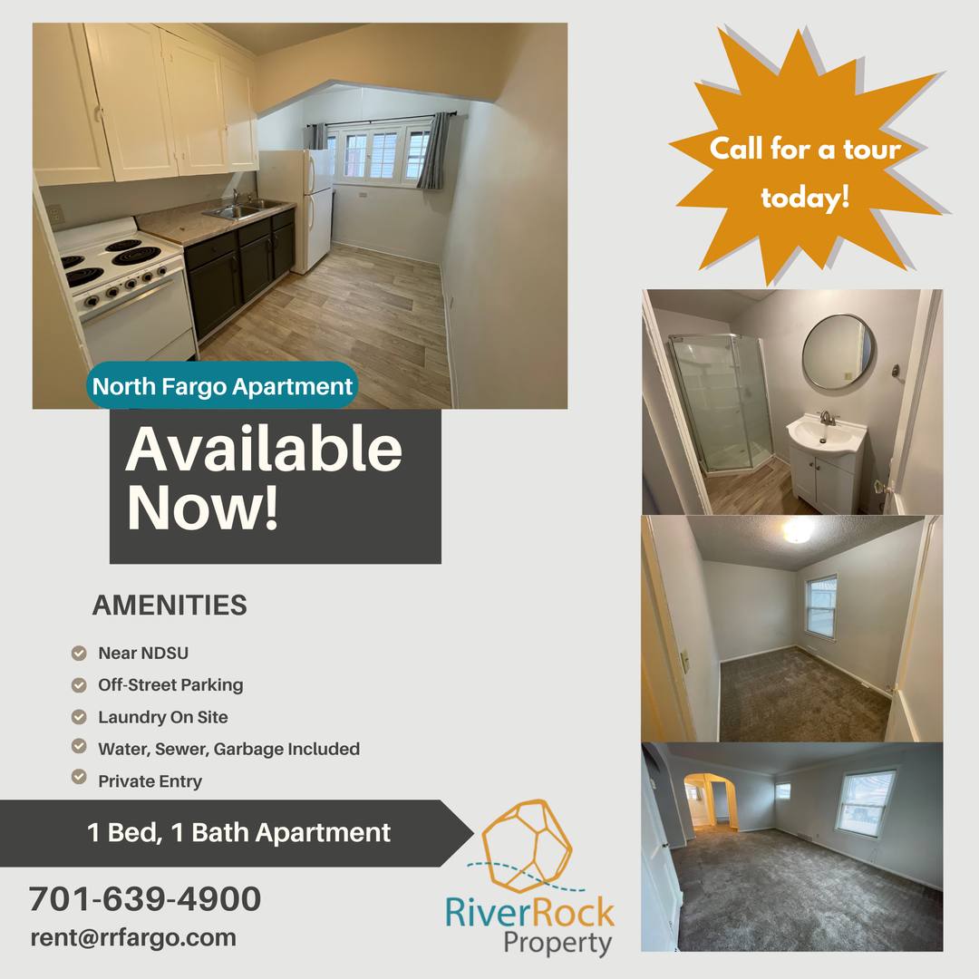 Apartment for rent at 1214 14th Ave N, Fargo, ND 58102