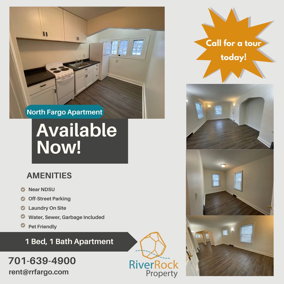 Apartment for rent at 1214 14th Ave N, Fargo, ND 58102