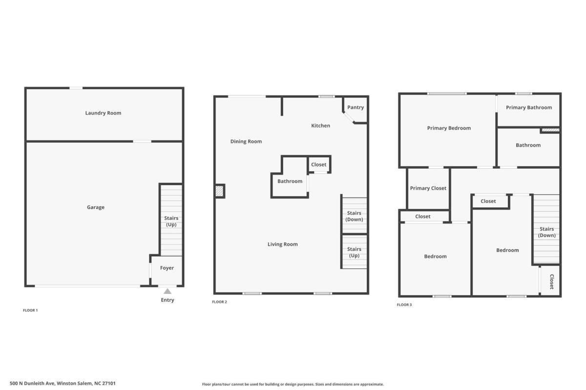 Apartment for rent at 500 N Dunleith Ave, Winston Salem, NC 27101