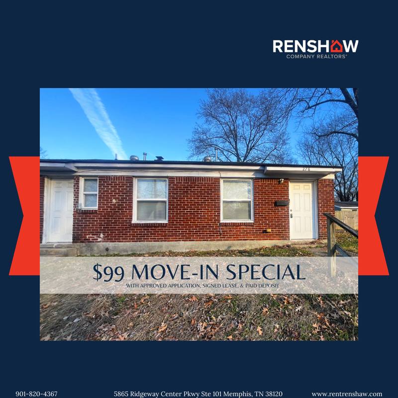 House for rent at 278 N Hollywood St, Memphis, TN 38112