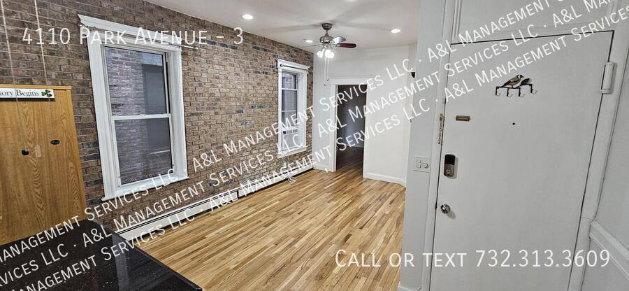 Apartment for rent at 4110 Park Ave #3, Weehawken, NJ 07086