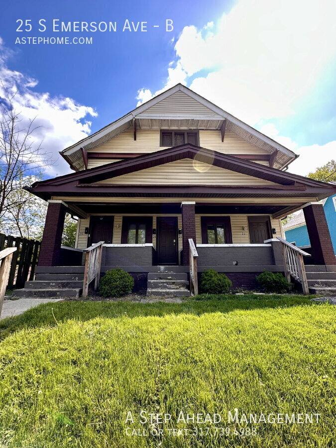 Apartment for rent at 25 S Emerson Ave #B, Indianapolis, IN 46219