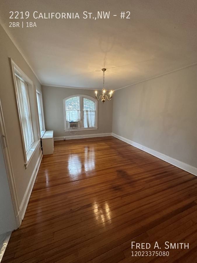 Apartment for rent at 2219 California St, NW #2, Washington, DC 20008