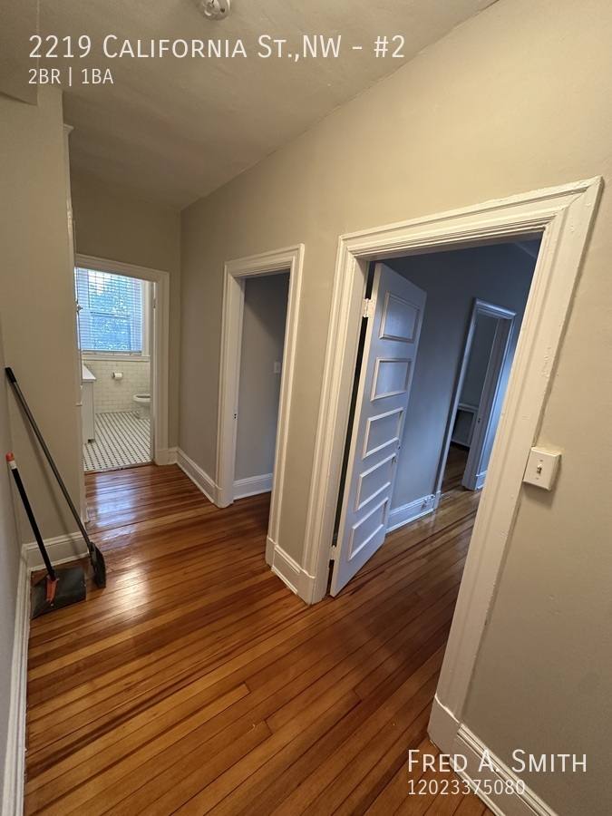 Apartment for rent at 2219 California St, NW #2, Washington, DC 20008