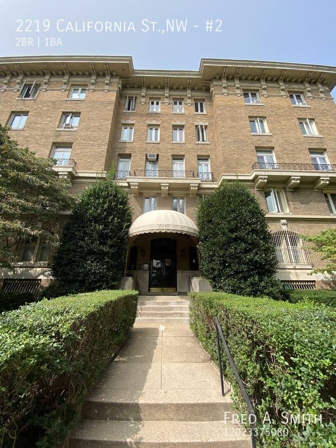 Apartment for rent at 2219 California St, NW #2, Washington, DC 20008