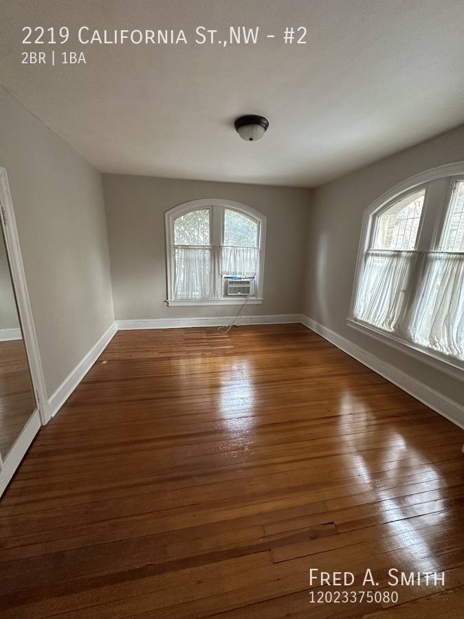Apartment for rent at 2219 California St, NW #2, Washington, DC 20008