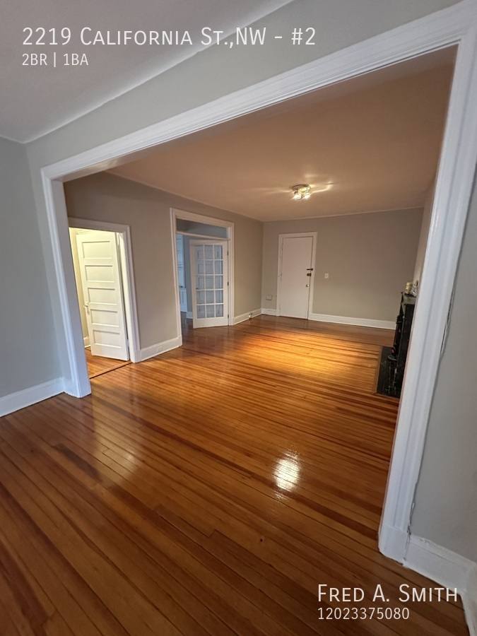 Apartment for rent at 2219 California St, NW #2, Washington, DC 20008