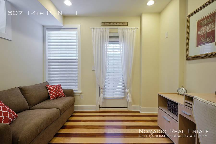 Condo for rent at 607 14th Place NE #1, Washington, DC 20002