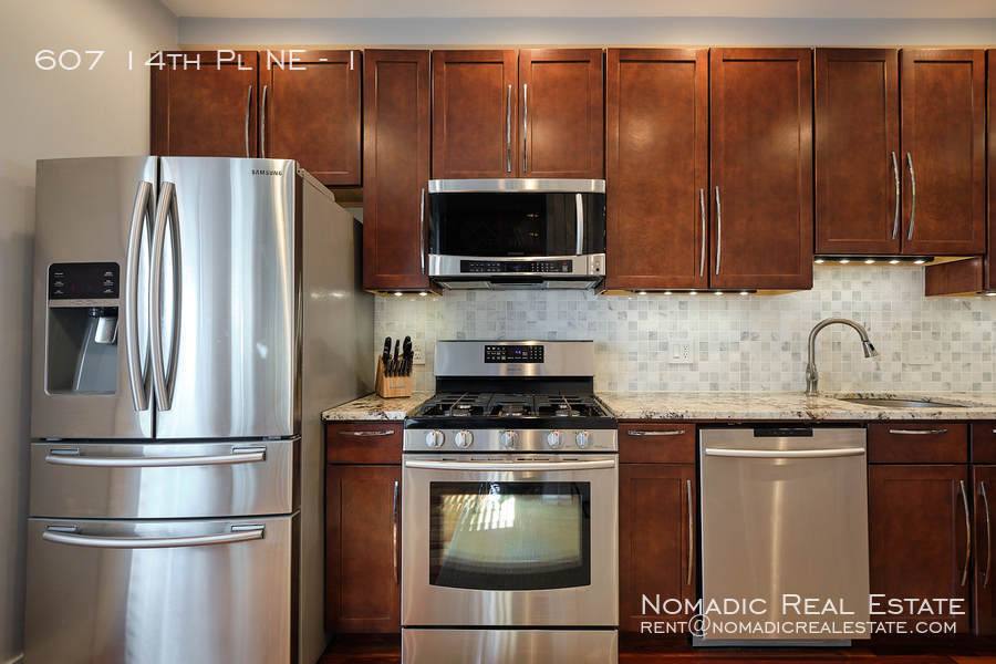 Condo for rent at 607 14th Place NE #1, Washington, DC 20002