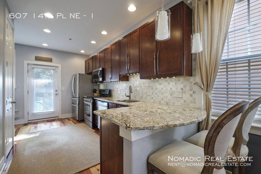 Condo for rent at 607 14th Place NE #1, Washington, DC 20002