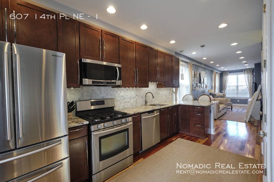 Condo for rent at 607 14th Place NE #1, Washington, DC 20002