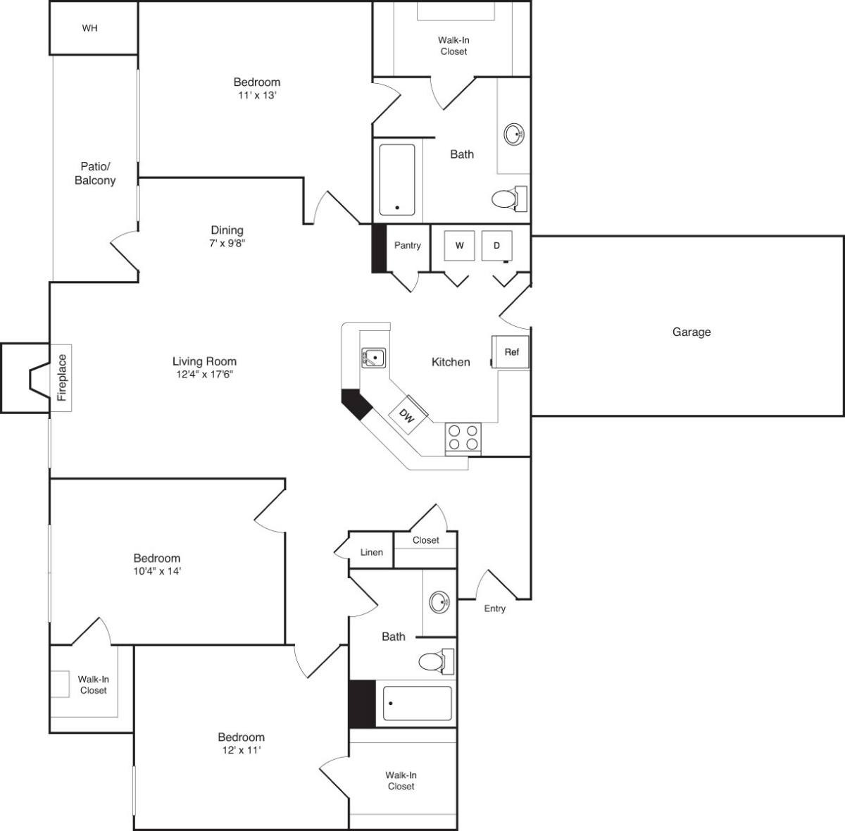 Apartment for rent at 1 Matthew Lane #212, Braintree, MA 02184