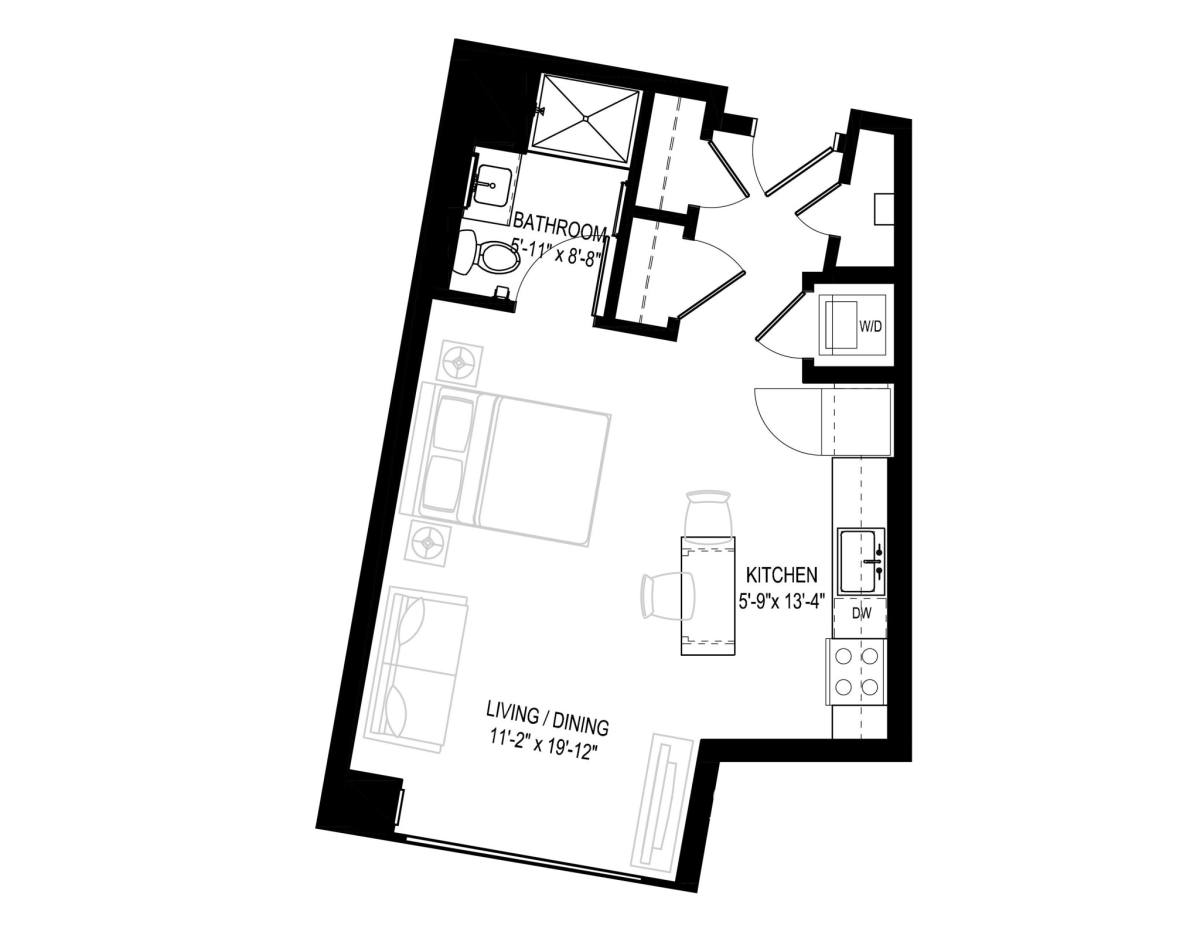 Apartment for rent at 63 Lewis St #2-403, East Boston, MA 02128