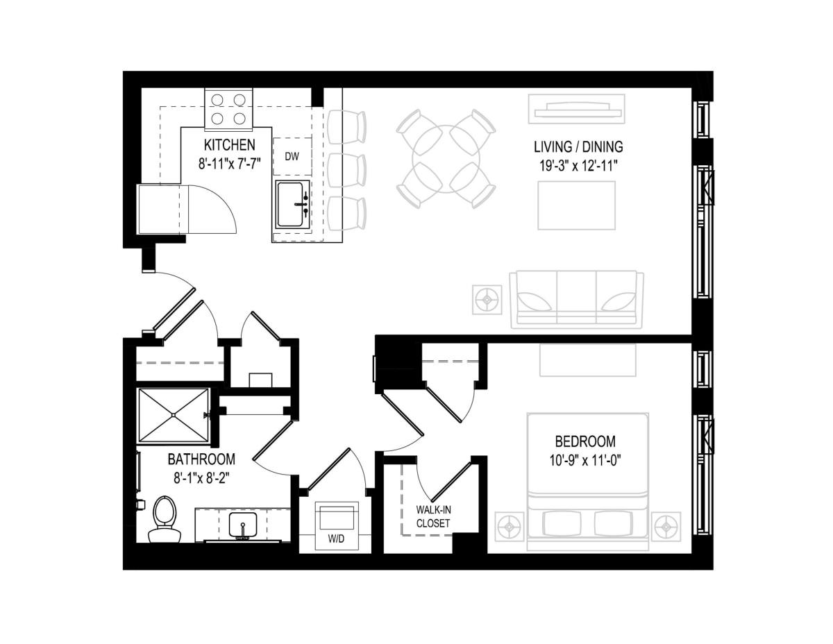 Apartment for rent at 63 Lewis St #2-403, East Boston, MA 02128