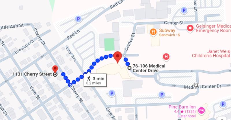 Apartment for rent at 1131 Cherry St #101, Danville, PA 17821