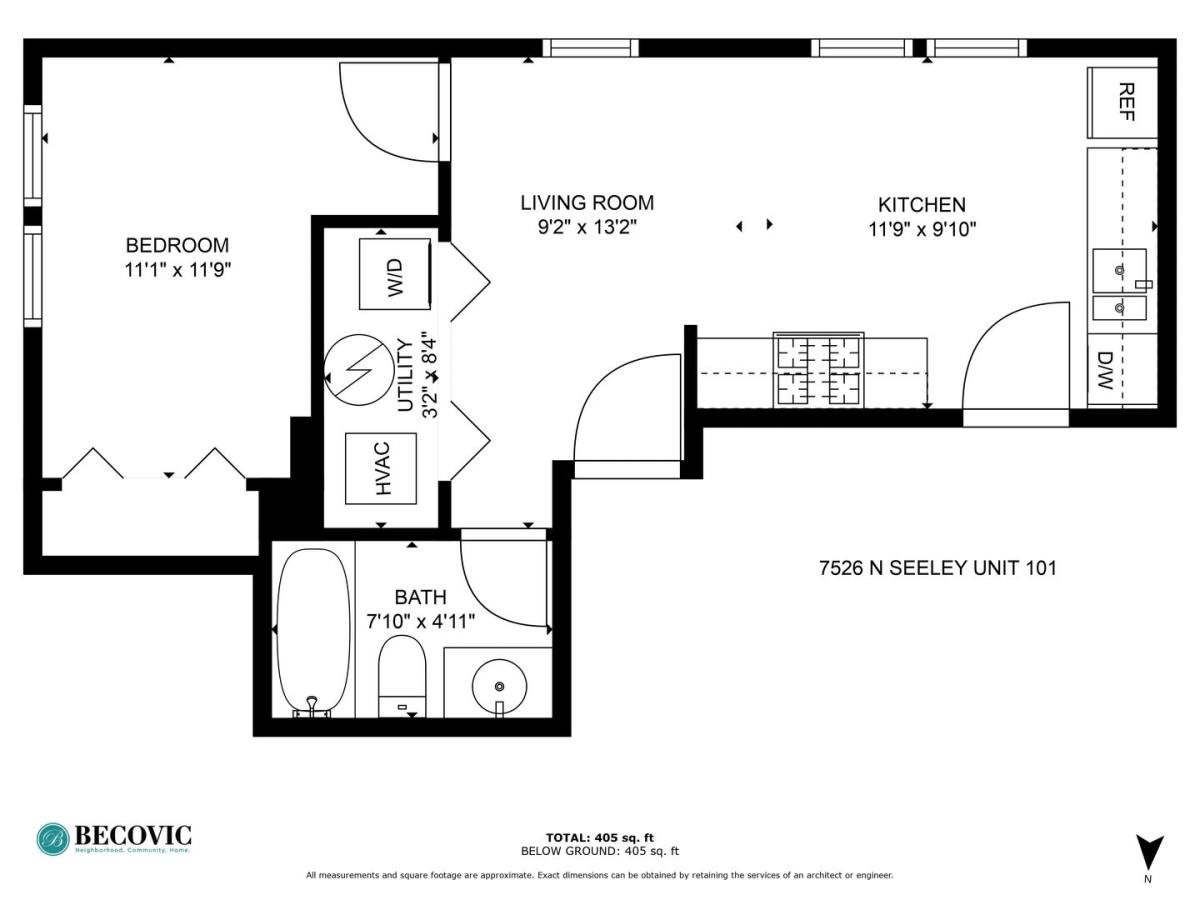 Apartment for rent at 7526-7530 N Seeley Ave, Chicago, IL 60645