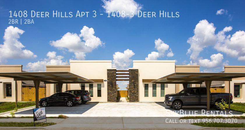 Apartment for rent at 1408 Deer Hills #3, Edinburg, TX 78541