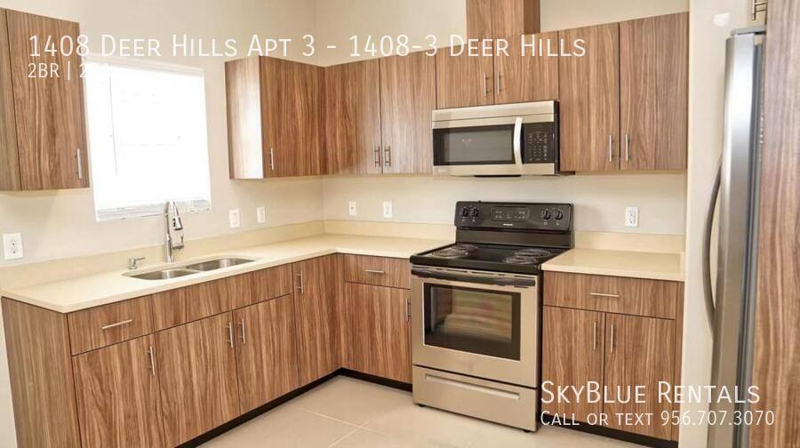 Apartment for rent at 1408 Deer Hills #3, Edinburg, TX 78541
