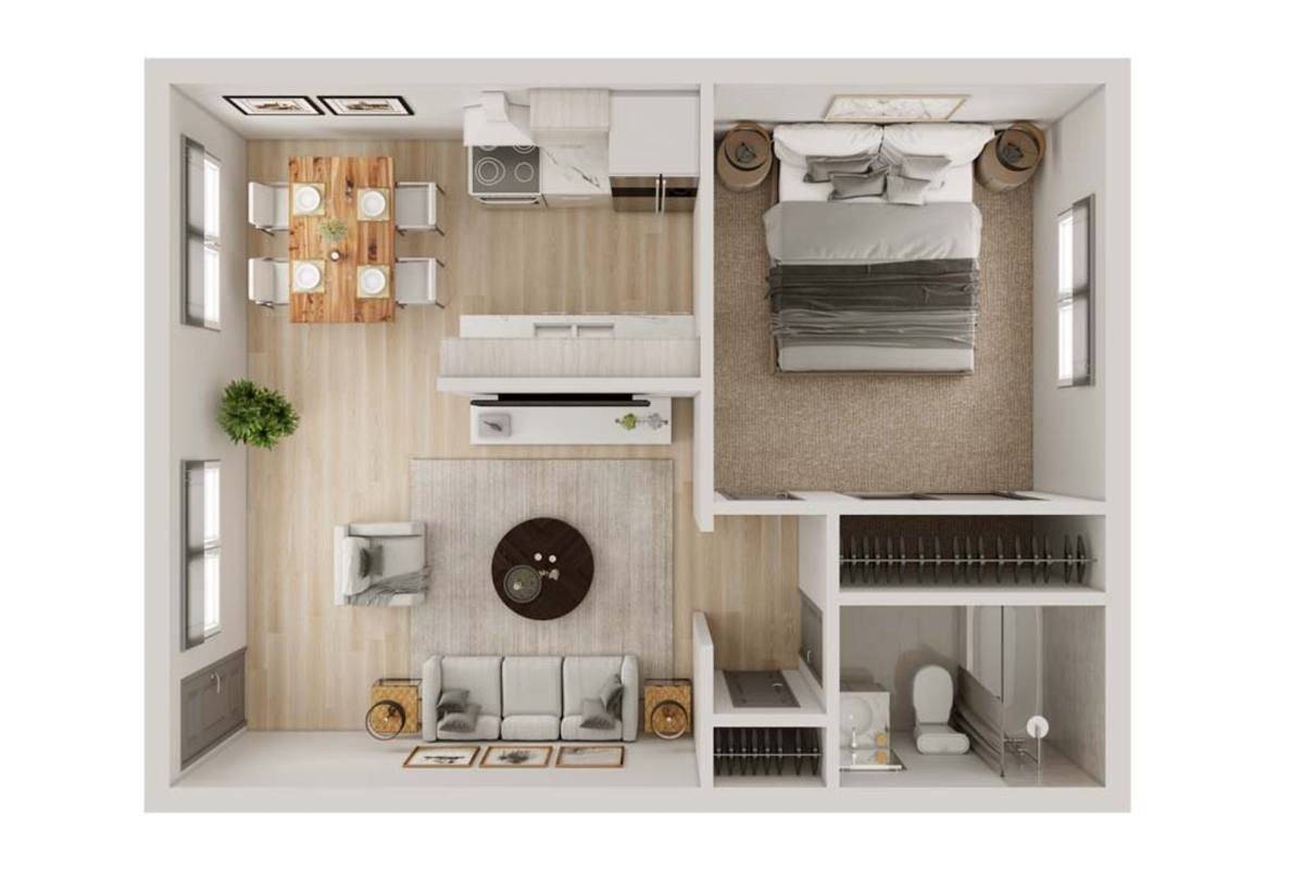 Apartment for rent at 3422 86th St S, Lakewood, WA 98499