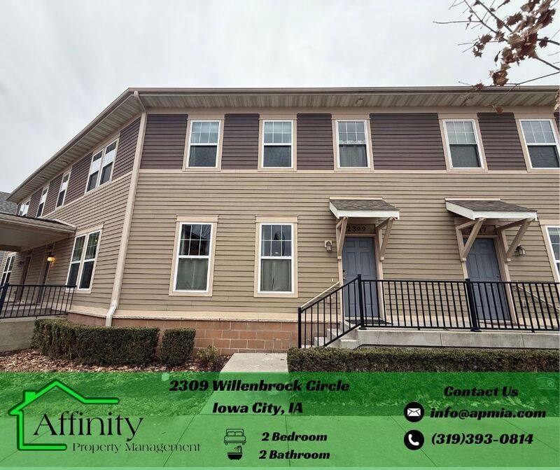 Condo for rent at 2309 Willenbrock Circle, Iowa City, IA 52245