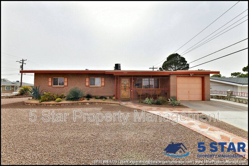 House for rent at 7830 Basswood Ave, El Paso, TX 79925