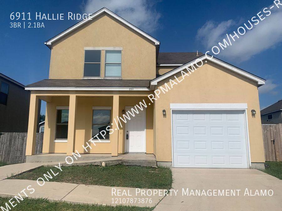 House for rent at 6911 Hallie Ridge, San Antonio, TX 78227