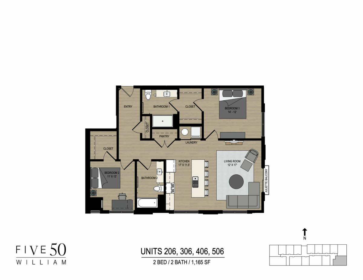 Apartment for rent at 550 William St, De Pere, WI 54115