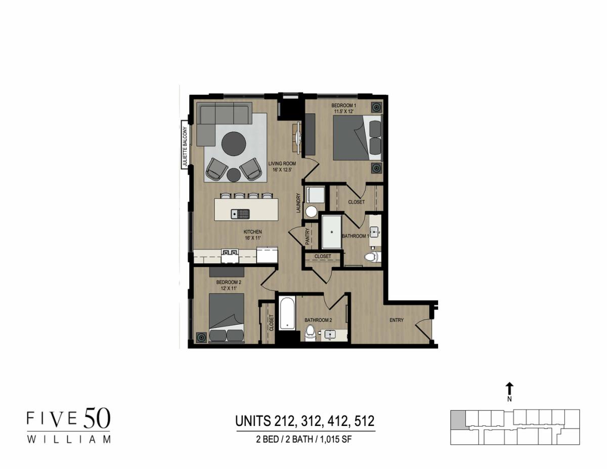 Apartment for rent at 550 William St, De Pere, WI 54115