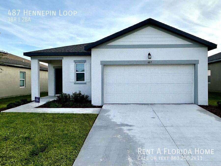 House for rent at 487 Hennepin Loop, Lake Wales, FL 33898
