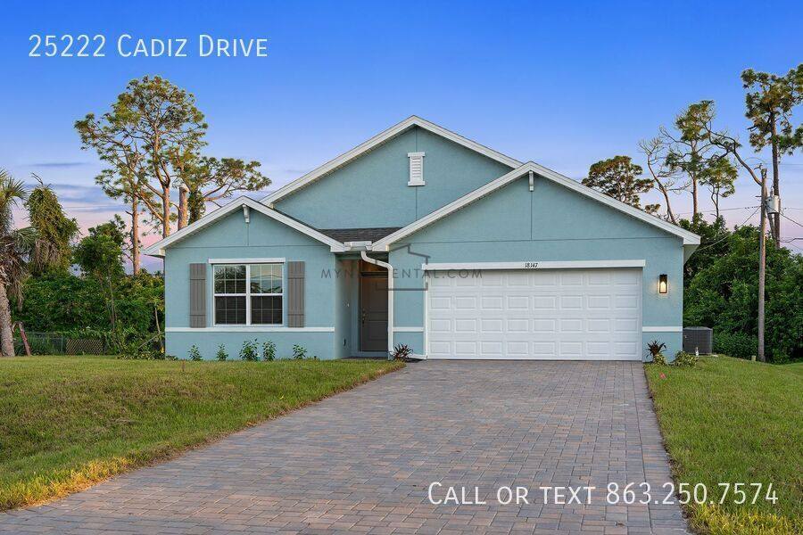 House for rent at 25222 Cadiz Dr, Punta Gorda, FL 33955