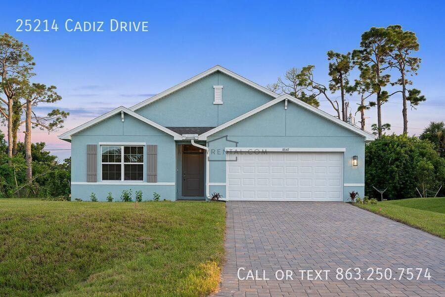 House for rent at 25214 Cadiz Dr, Punta Gorda, FL 33955