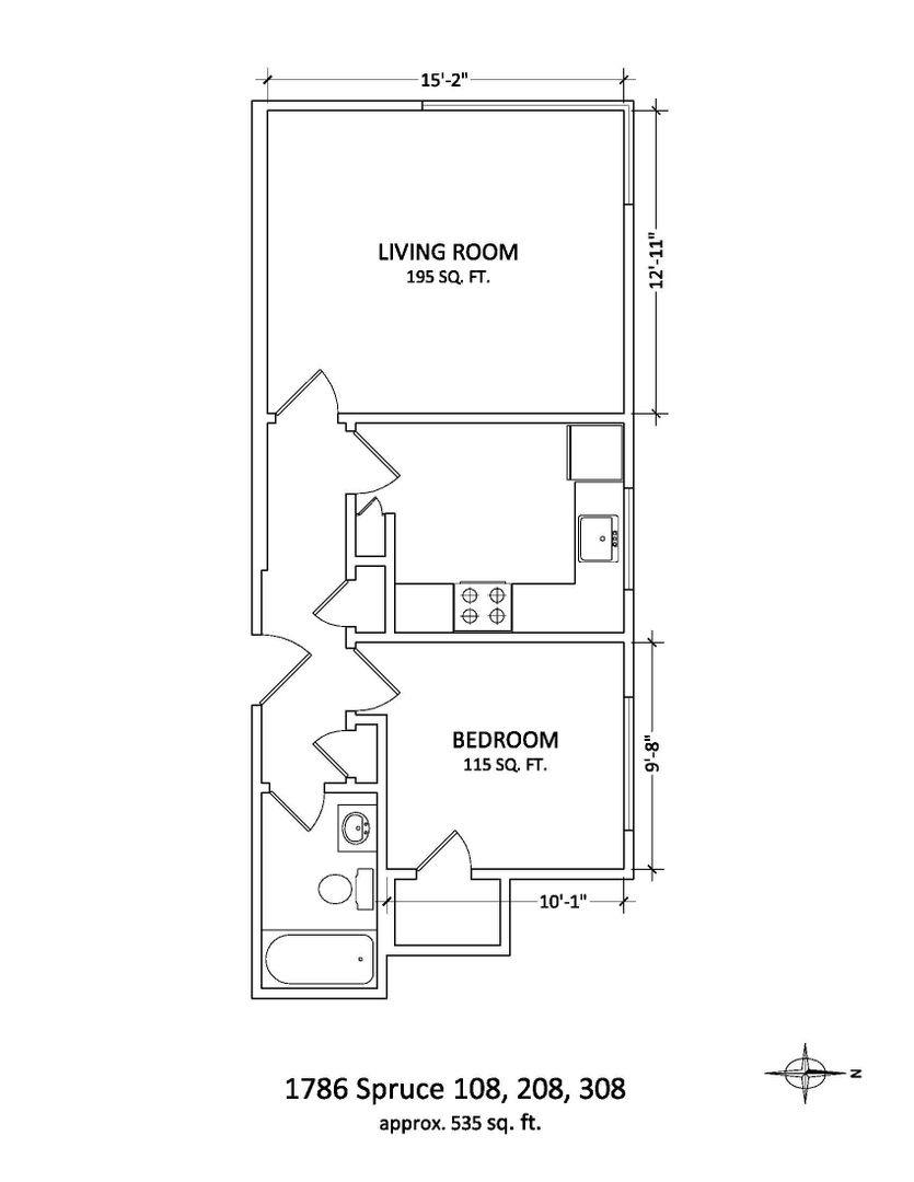 Apartment for rent at 1786 Spruce St, Berkeley, CA 94709