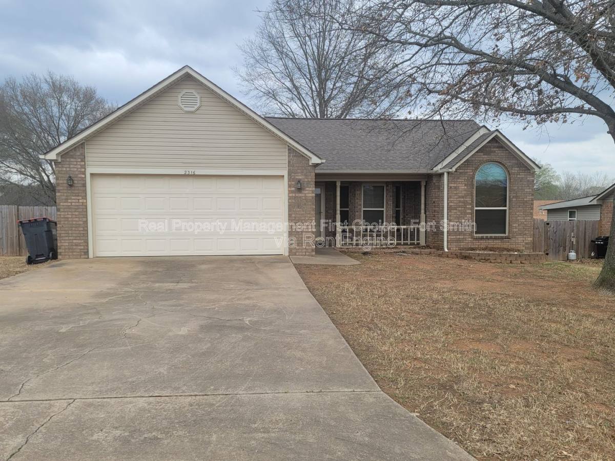 House for rent at 2316 Woodwind Way, Van Buren, AR 72956