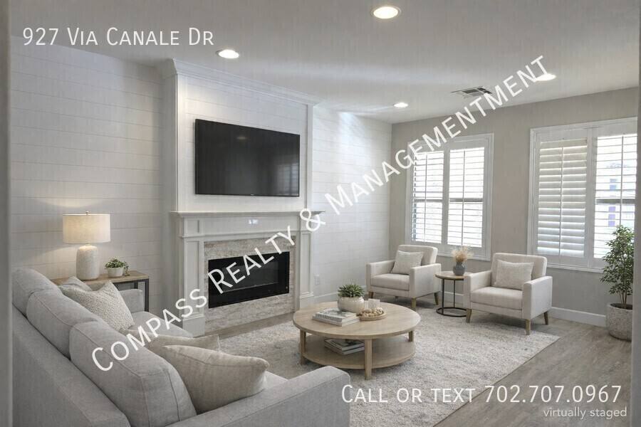House for rent at 927 Via Canale Dr, Henderson, NV 89011