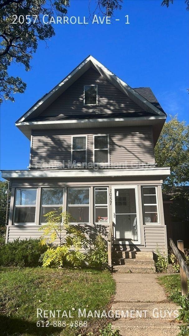 Apartment for rent at 2057 Carroll Ave #1, Saint Paul, MN 55104