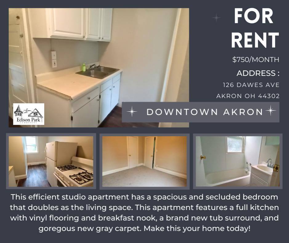 Apartment for rent at 126 Dawes Ave #2, Akron, OH 44302