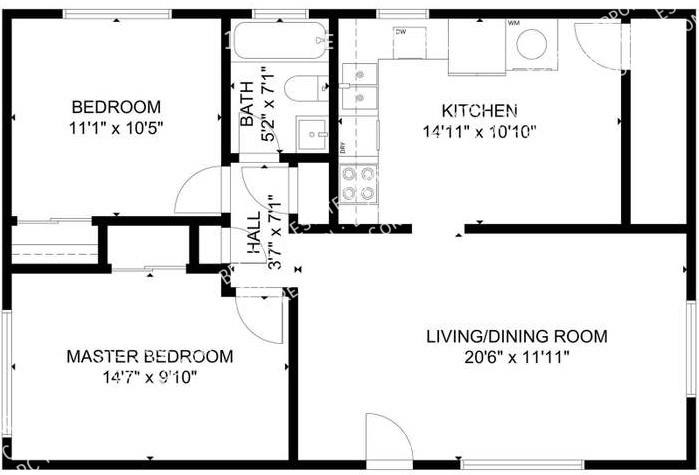 Apartment for rent at 11523 1 2 W 61st Place, Arvada, CO 80004