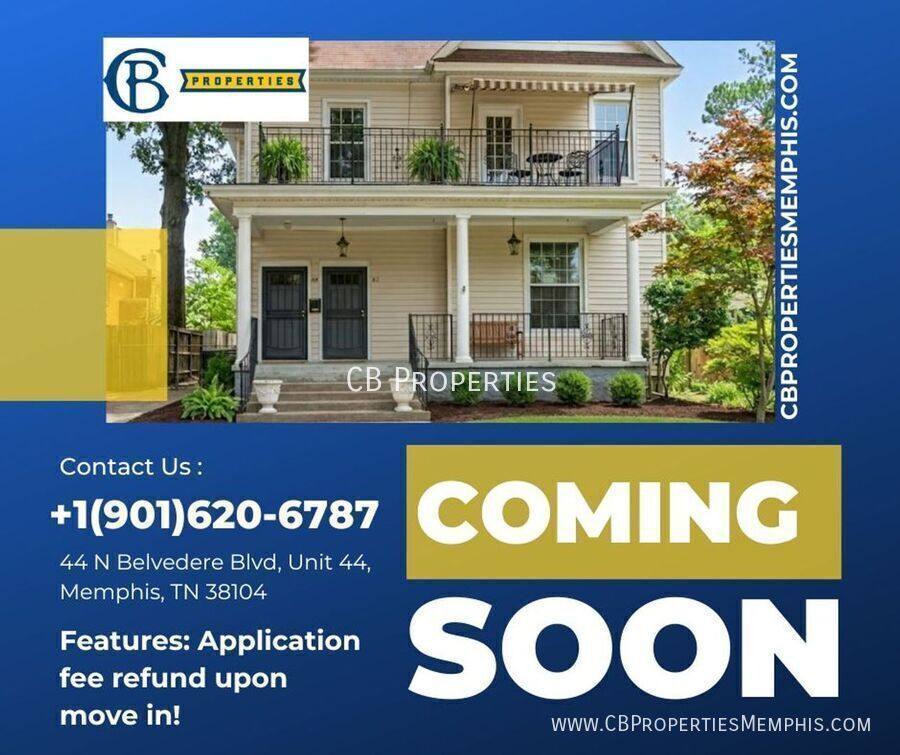 Apartment for rent at 44 N Belvedere Blvd #44, Memphis, TN 38104