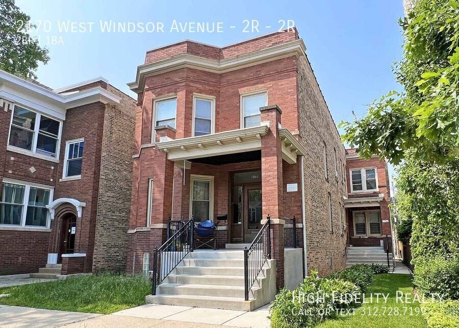 Apartment for rent at 2170 W Windsor Ave #2R, Chicago, IL 60625