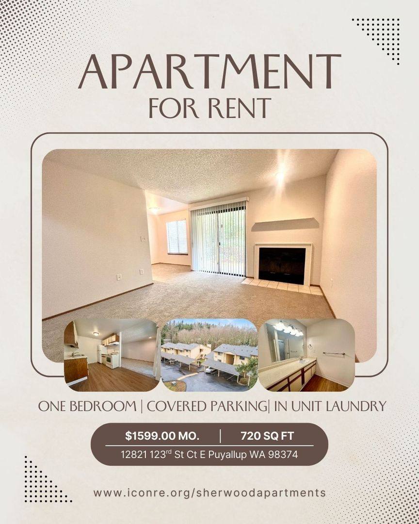 Apartment for rent at 12815 & 12821 123rd St Court E, Puyallup, WA 98374